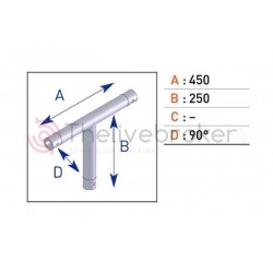 ASD - EX50 - Angle 3D EX5034 - 90° Vertical - Neuf
