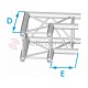 PROLYTE - H30V - Angle carré renforcé 2D C003 - 90° Horizontal - Neuf