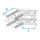 PROLYTE - H30V - Angle carré renforcé 2D C001 - 45° Horizontal - Neuf