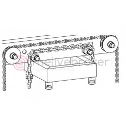 PROLYTE - Poulie pour ST-009 - chaîne 10mm - Neuf