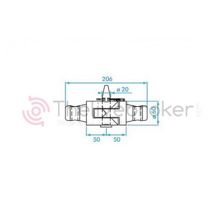 PROLYTE - Axe d'articulation - 0° pour manchon charnière de CT Tower - Neuf