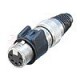  Fiche XLR 5 points femelle étanche IP65 