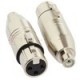 Lot de 2 adaptateurs XLR femelle