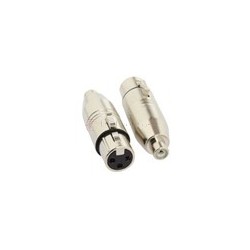 Lot de 2 adaptateurs XLR femelle