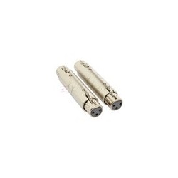 Lot de 2 adaptateurs XLR mâle