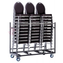 chariot de transport Trolleys Stack Chairs 